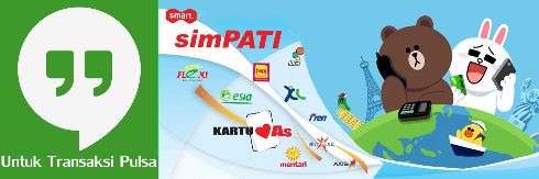 Cara Transaksi Pulsa Melalui Hangouts