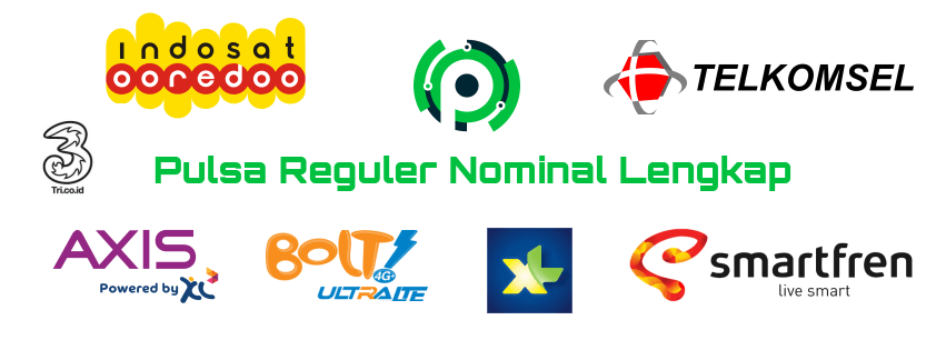 pulsa reguler nominal lengkap